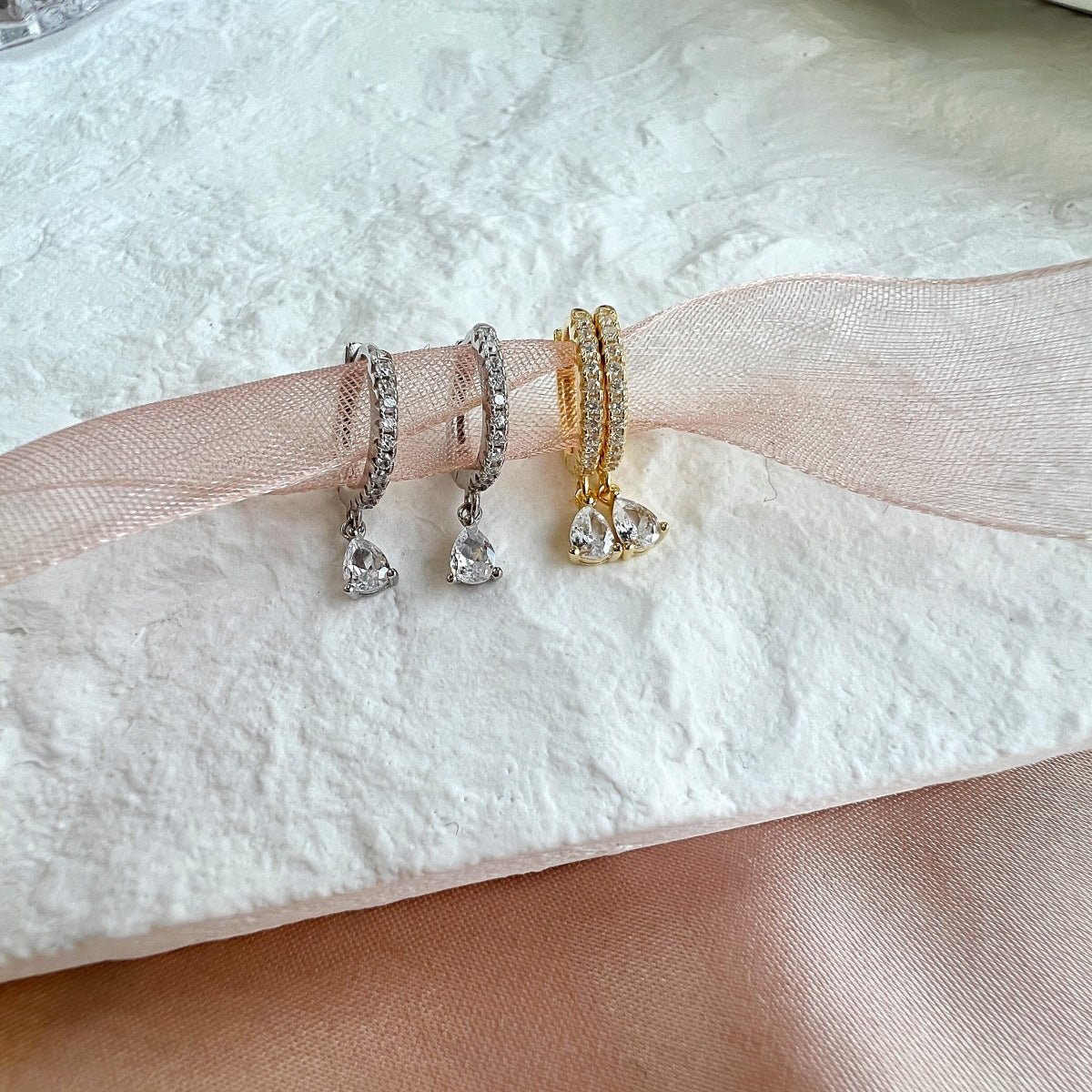 [Charm Aries Jewelry]Luxurious Geometric Drop Earrings