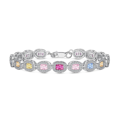 [Charm Aries Jewelry]Exquisite Ornate Emerald Cut Daily Bracelet