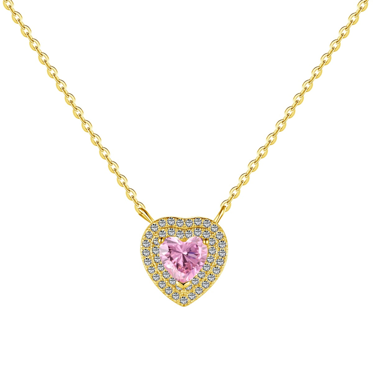 [Charm Aries Jewelry]Exquisite Heart Shape Necklace