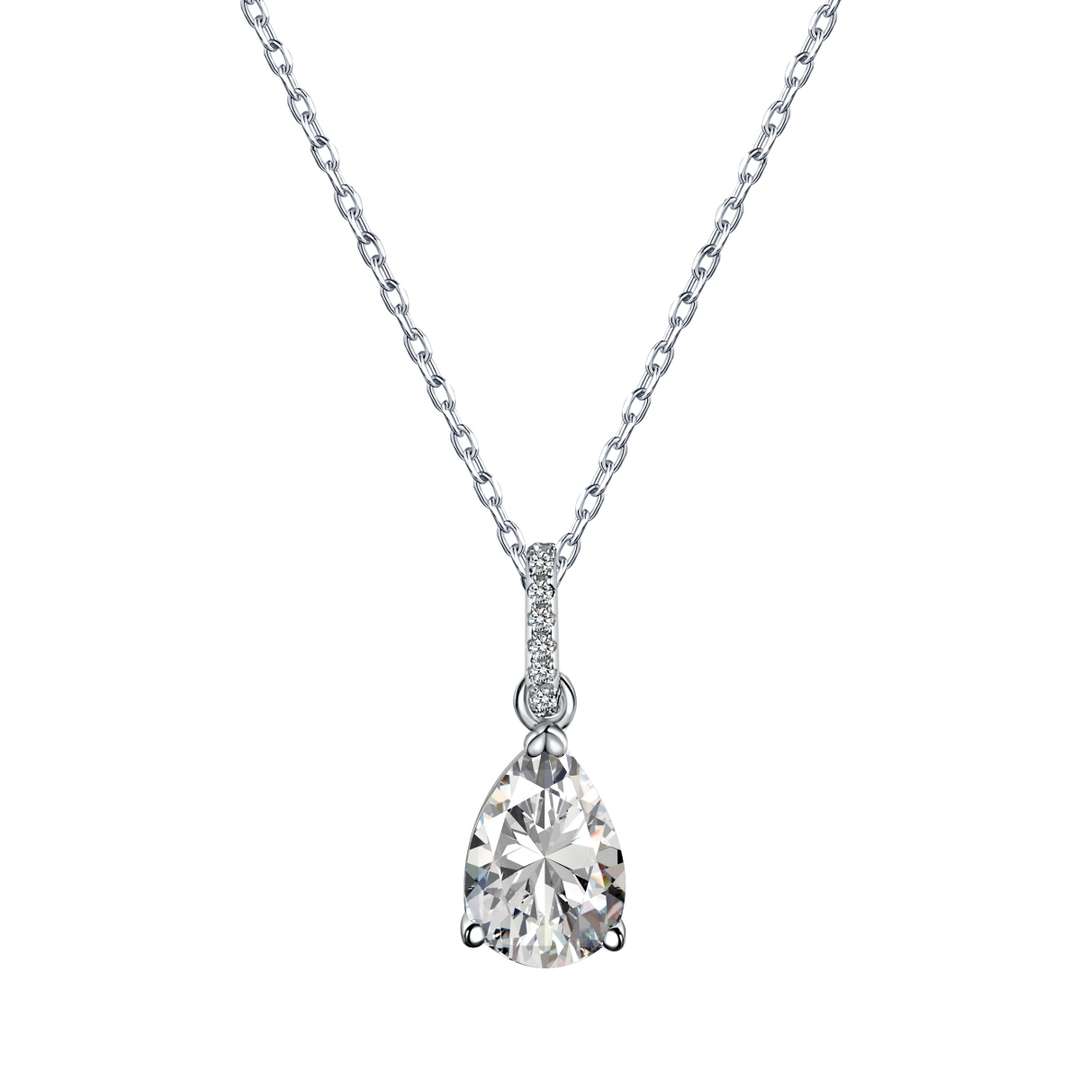 [Charm Aries Jewelry]Delicate Water Drop Shape Fashion Necklace