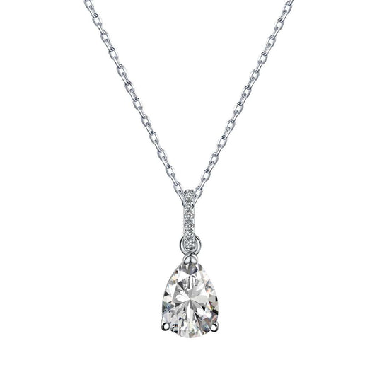 [Charm Aries Jewelry]Delicate Water Drop Shape Fashion Necklace
