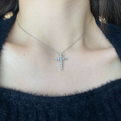 [Charm Aries Jewelry]Unique Cross Shape Necklace