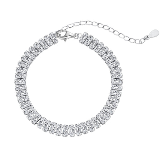 [Charm Aries Jewelry]Exquisite Emerald Cut Daily Bracelet