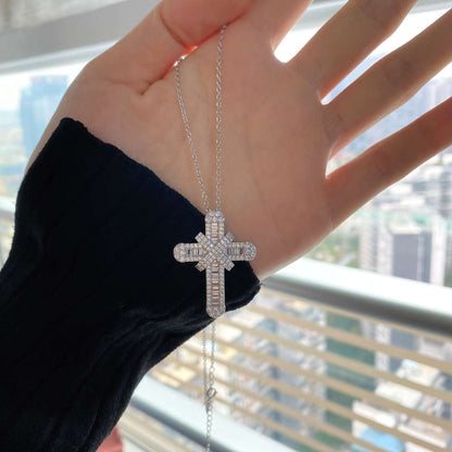 [Charm Aries Jewelry]Gypsophila With Dimonds Necklace
