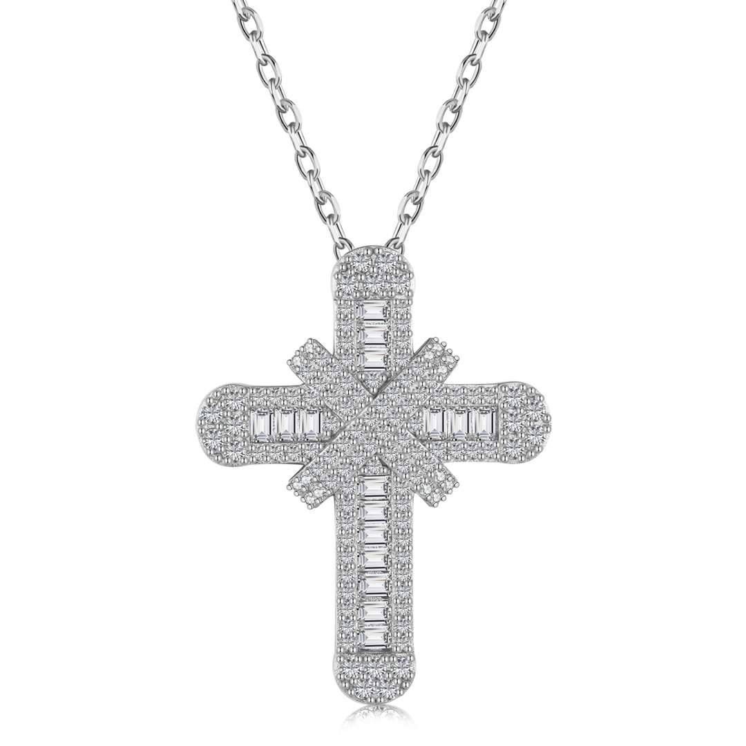 [Charm Aries Jewelry]Gypsophila With Dimonds Necklace