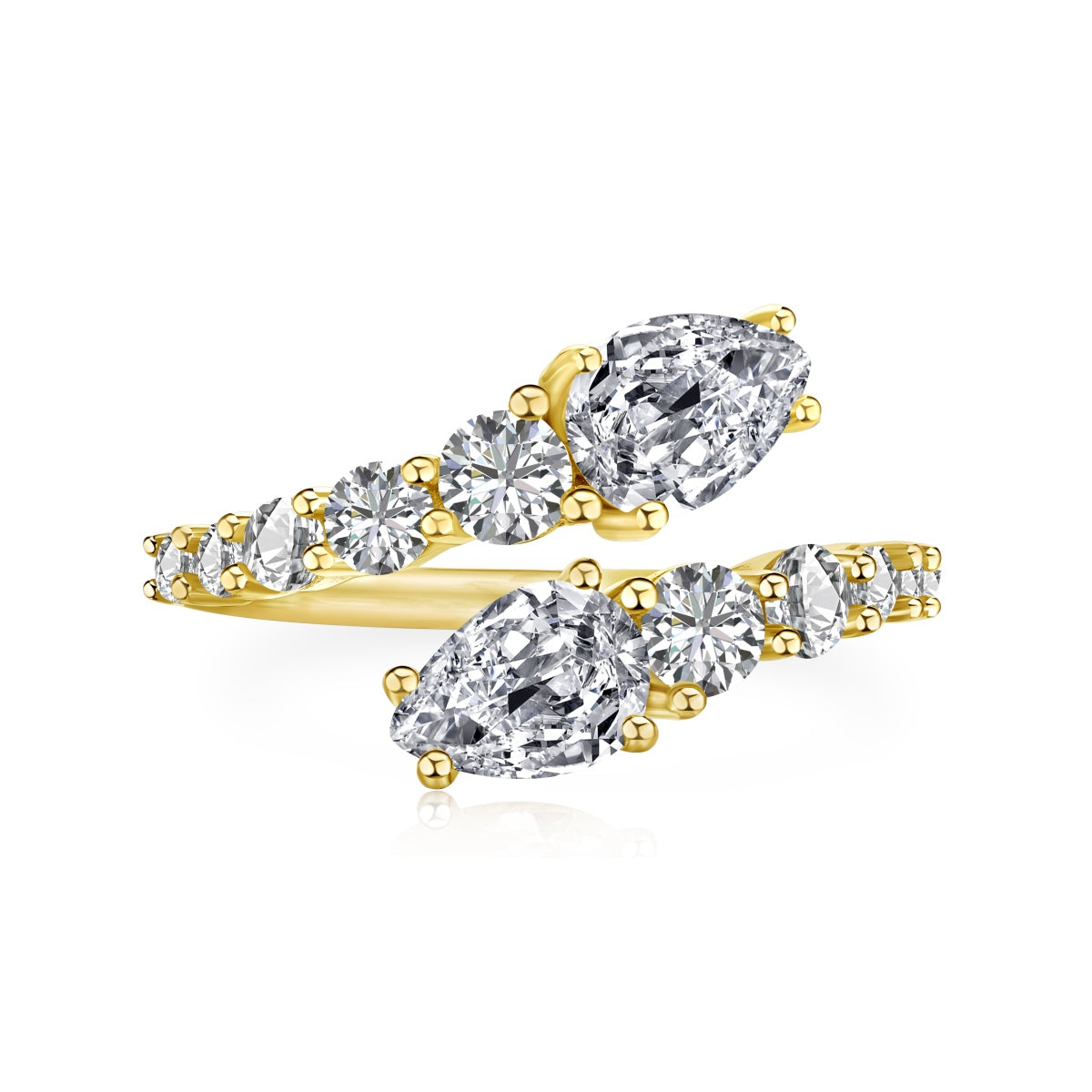 [Charm Aries Jewelry]Delicate Lively Snake Shape Daily Ring