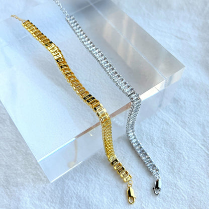 [Charm Aries Jewelry]Exquisite Emerald Cut Daily Bracelet