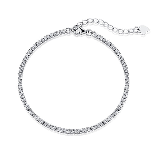 [Charm Aries Jewelry]Elegant Emerald Cut Daily Bracelet