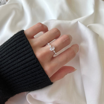 [Charm Aries Jewelry]0.75 Carat Luxurious Vibrant Elongated Cushion Cut Daily Ring