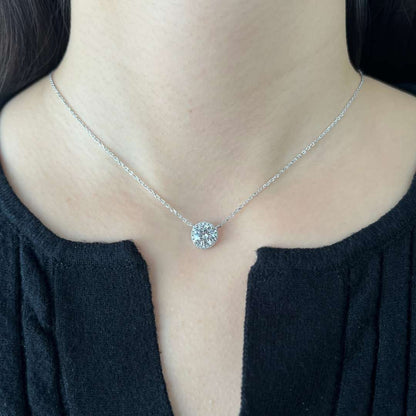 [Charm Aries Jewelry]Luxurious Round Cut Necklace