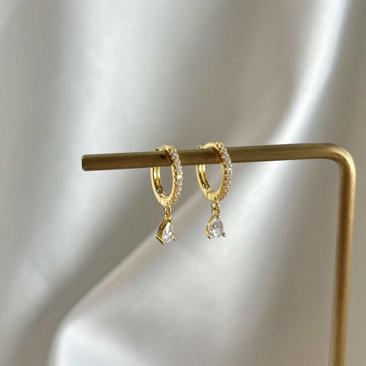 [Charm Aries Jewelry]Luxurious Geometric Drop Earrings