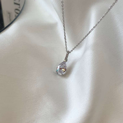 [Charm Aries Jewelry]Delicate Water Drop Shape Fashion Necklace