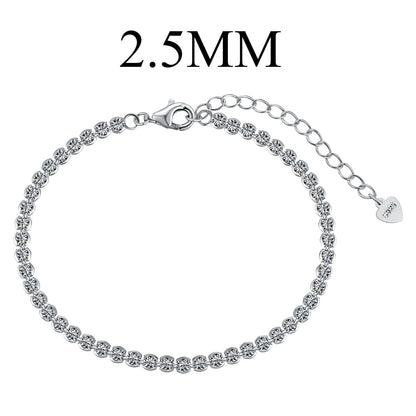 [Charm Aries Jewelry]Dazzling Sparkling Round Cut Daily Bracelet