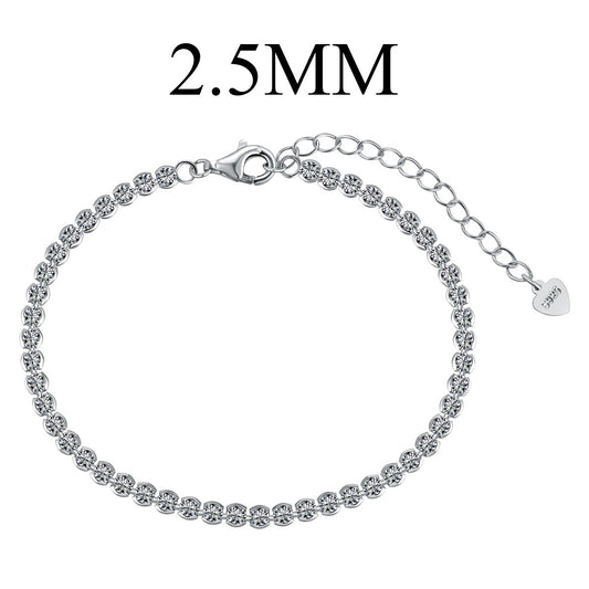 [Charm Aries Jewelry]Dazzling Sparkling Round Cut Daily Bracelet