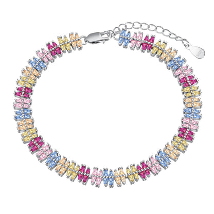 [Charm Aries Jewelry]Sparkling Exquisite Multi Cut Party Bracelet