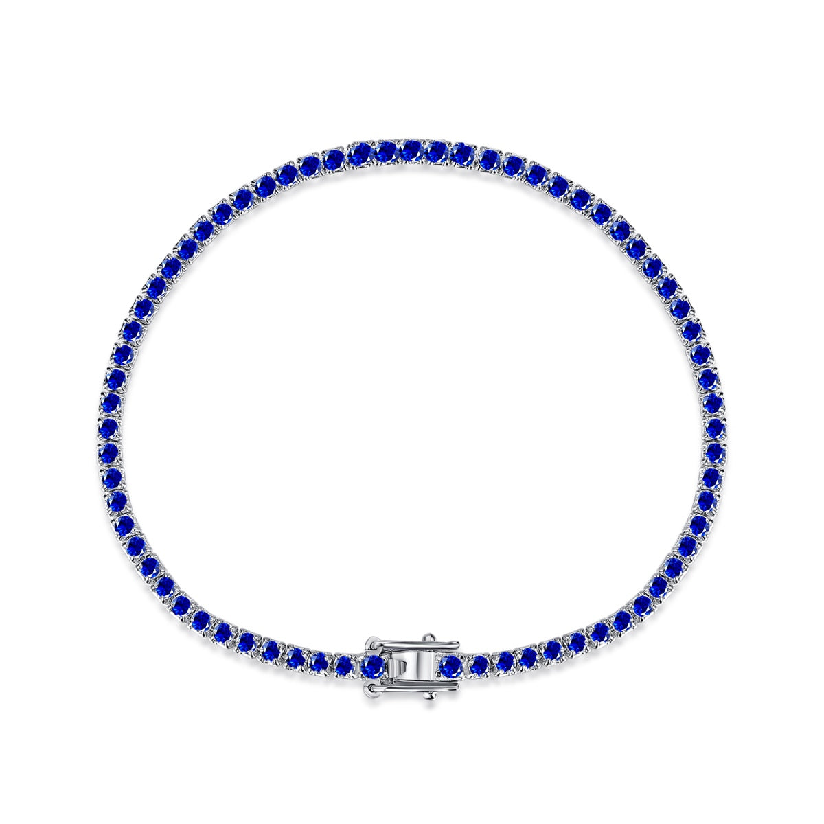 [Charm Aries Jewelry]Dazzling Colorful Round Cut Daily Bracelet