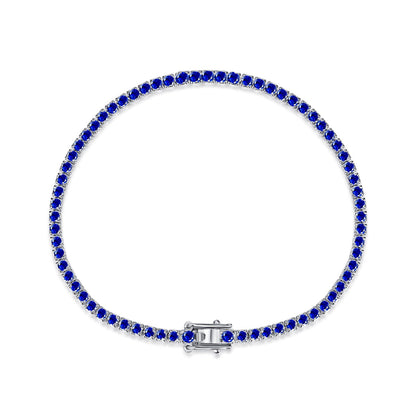 [Charm Aries Jewelry]Dazzling Colorful Round Cut Daily Bracelet