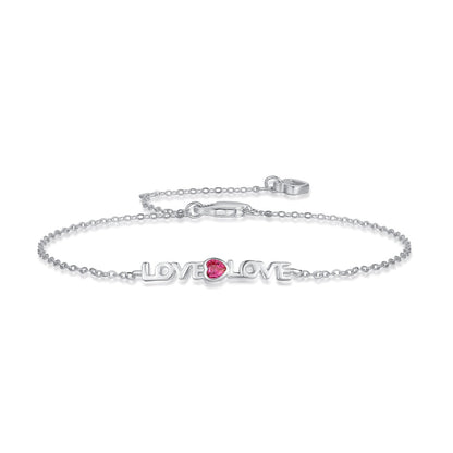 [Charm Aries Jewelry]Romantic Heart Shape Lover Bracelet