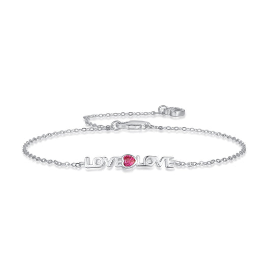 [Charm Aries Jewelry]Romantic Heart Shape Lover Bracelet