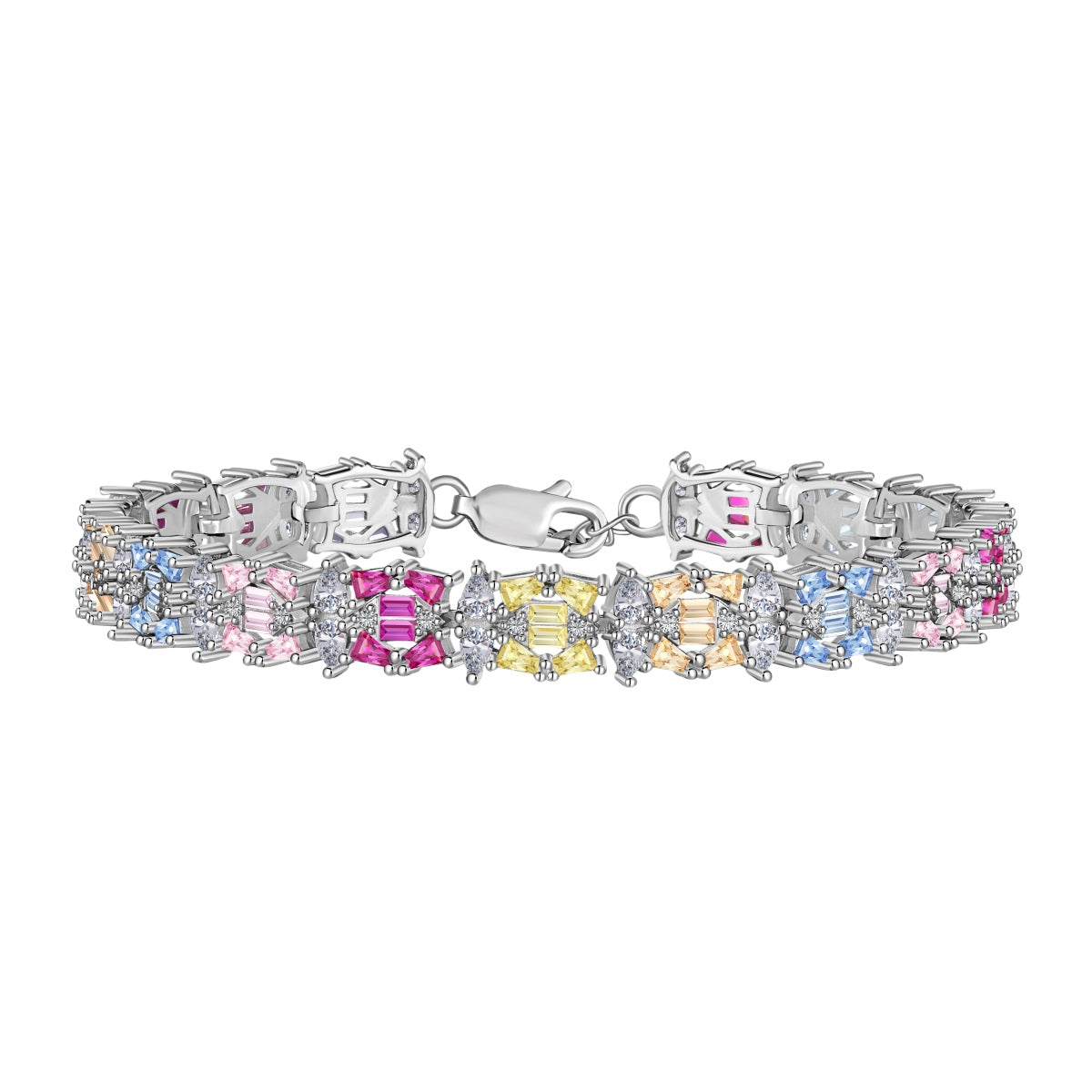 [Charm Aries Jewelry]Delicate Colorful Multi Cut Party Bracelet
