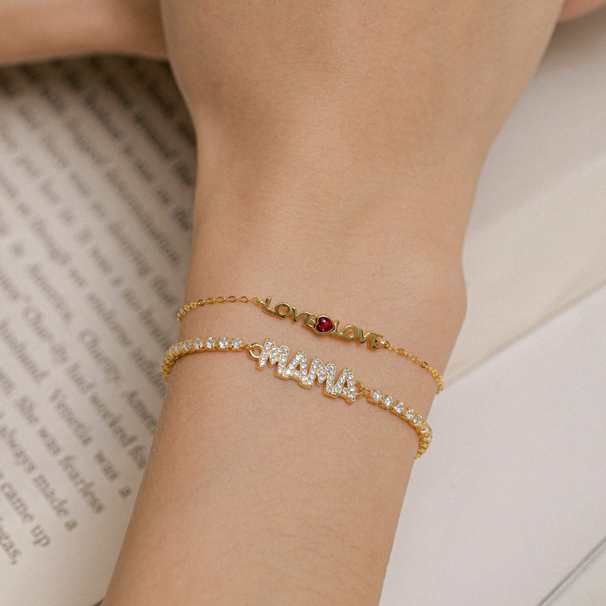 [Charm Aries Jewelry]Romantic Heart Shape Lover Bracelet