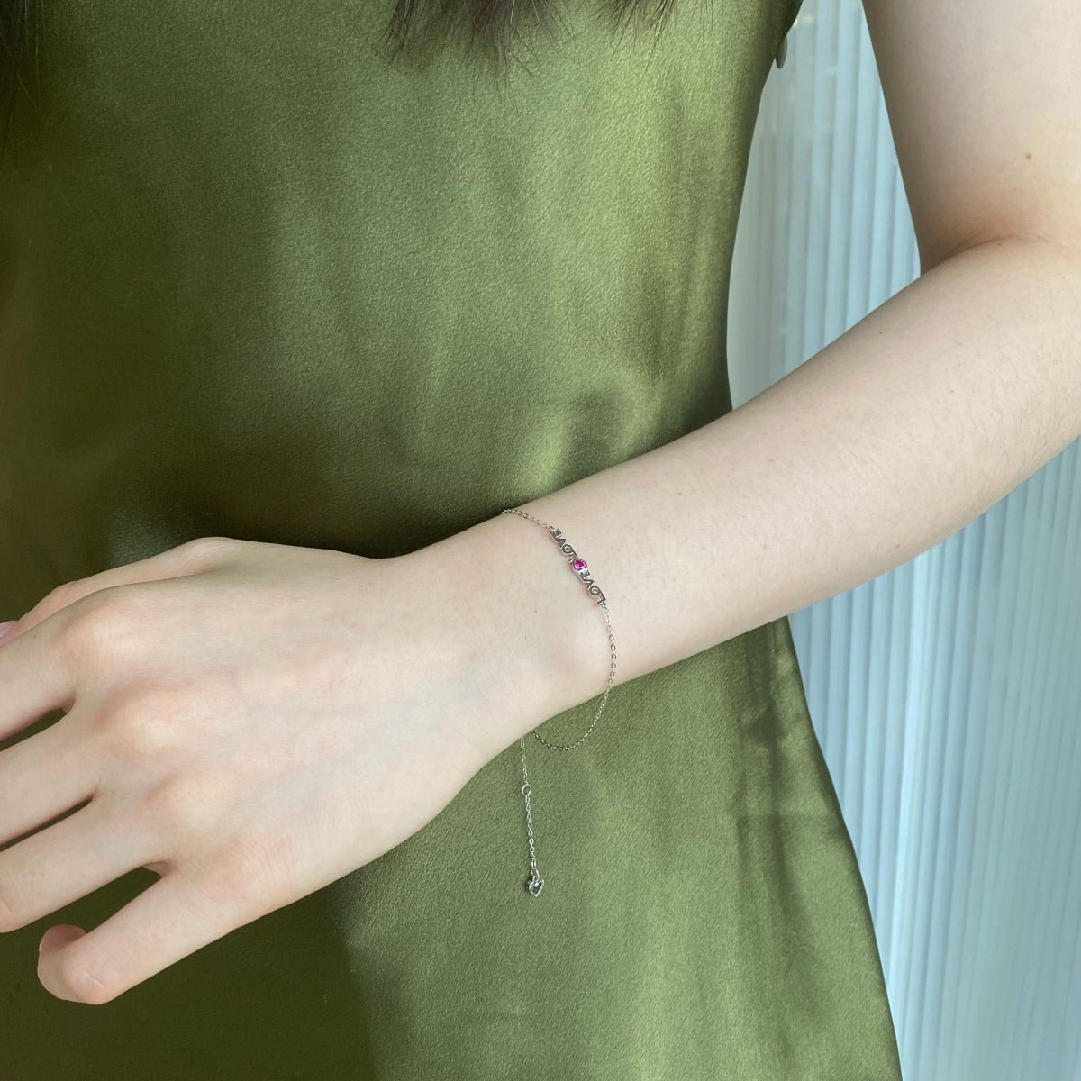 [Charm Aries Jewelry]Romantic Heart Shape Lover Bracelet