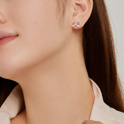 [Charm Aries Jewelry]Ornate Butterfly Shape Daily Earrings