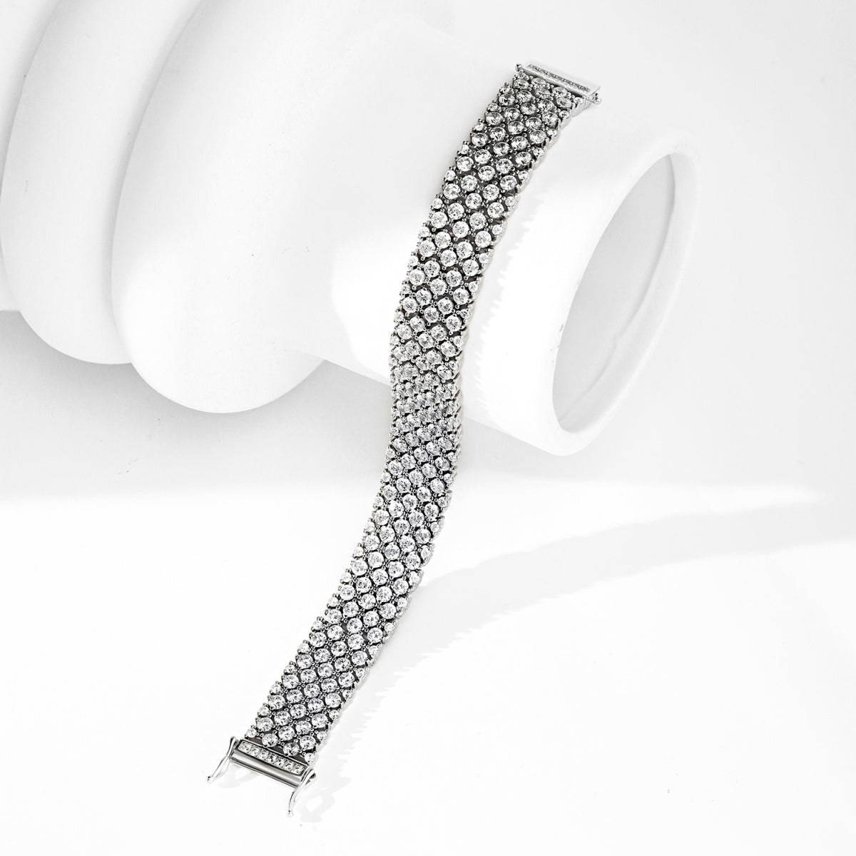 [Charm Aries Jewelry]Ornate Elegant Round Cut Party Bracelet