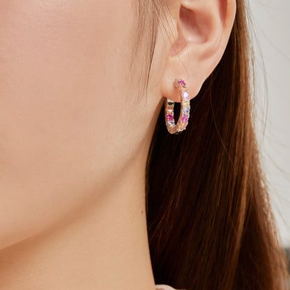 [Charm Aries Jewelry]Unique Round Cut Daily Earrings