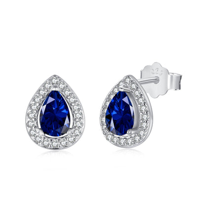 [Charm Aries Jewelry]Luxurious Water Drop Shape Earrings