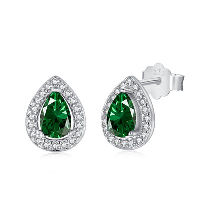 [Charm Aries Jewelry]Luxurious Water Drop Shape Earrings