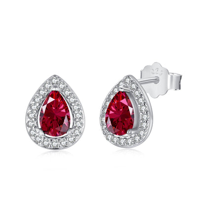 [Charm Aries Jewelry]Luxurious Water Drop Shape Earrings