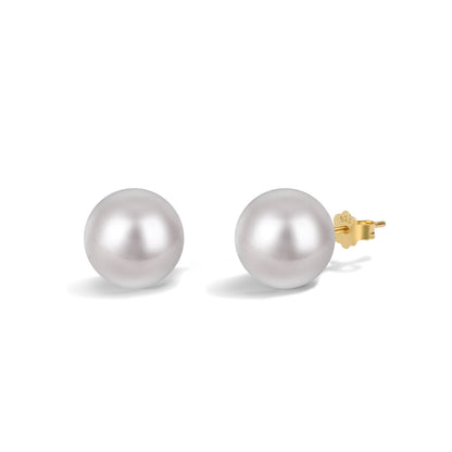 [Charm Aries Jewelry]Delicate Pearl Earrings