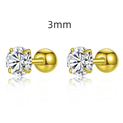 [Charm Aries Jewelry]Unique U-Shaped Ear Bone Earrings