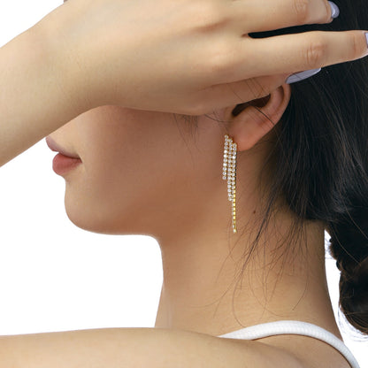 [Charm Aries Jewelry]Luxurious Dainty Banquet Earrings