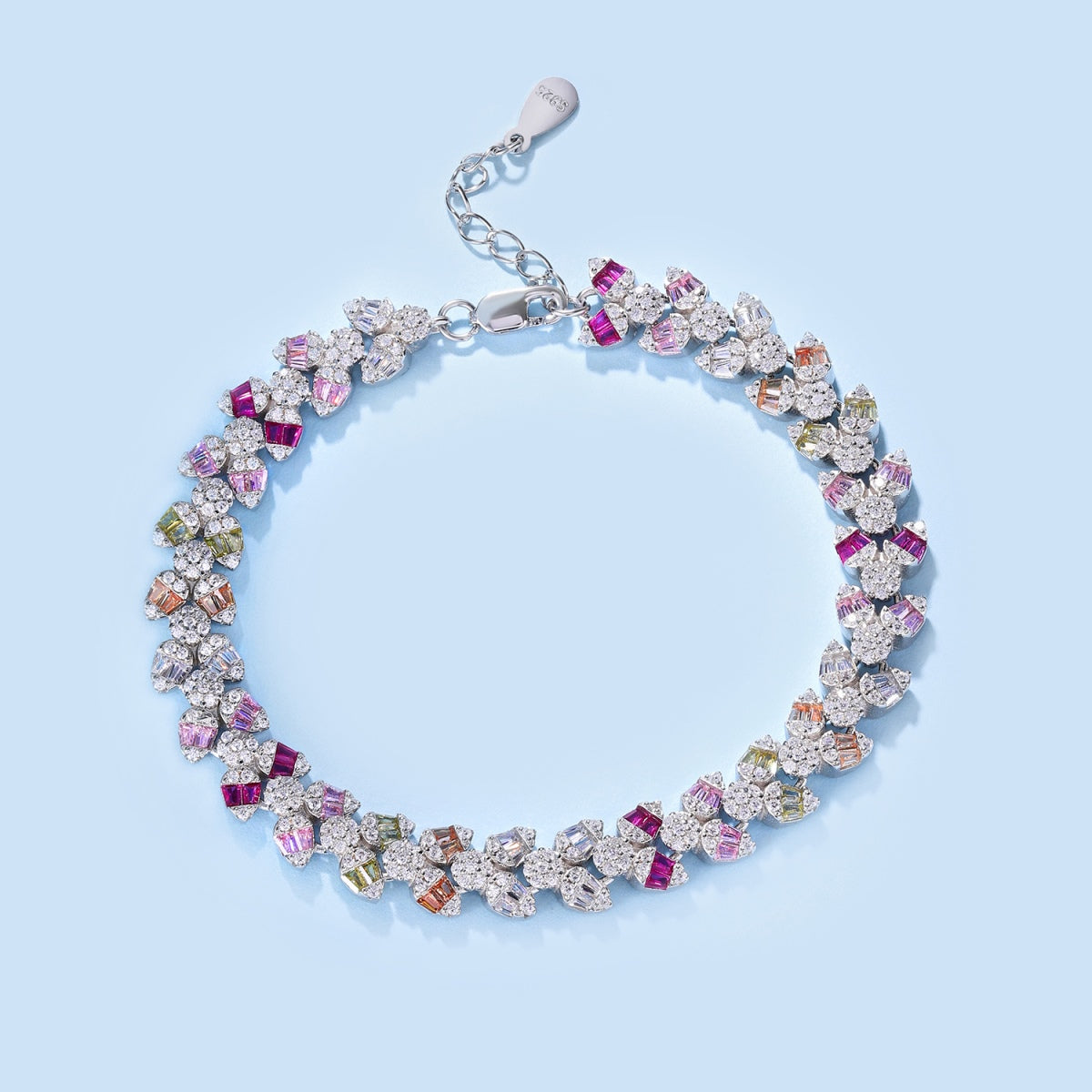 [Charm Aries Jewelry]Dainty Exquisite Flower Shape Daily Bracelet