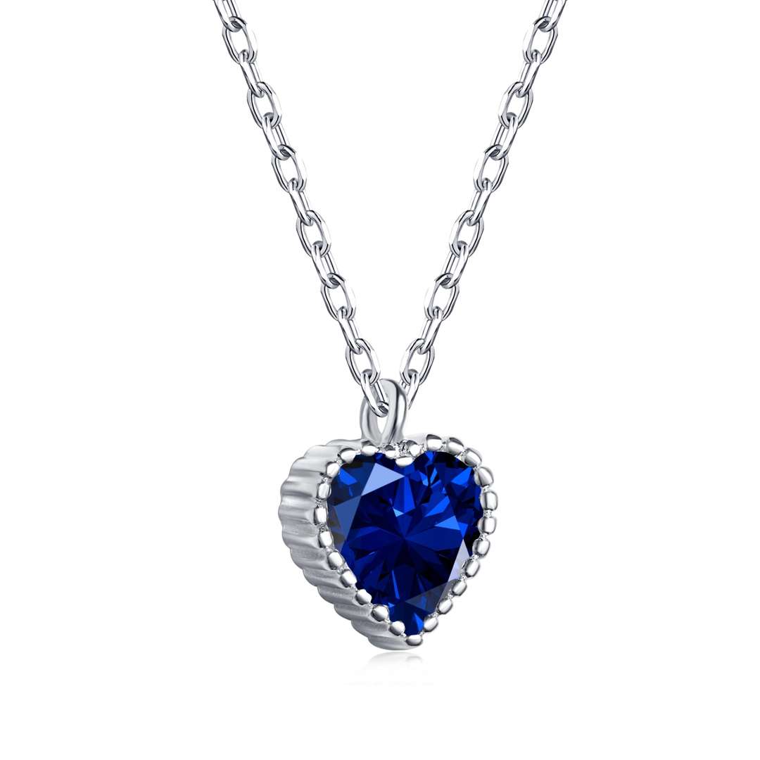 [Charm Aries Jewelry]Ornate Heart Shape Necklace