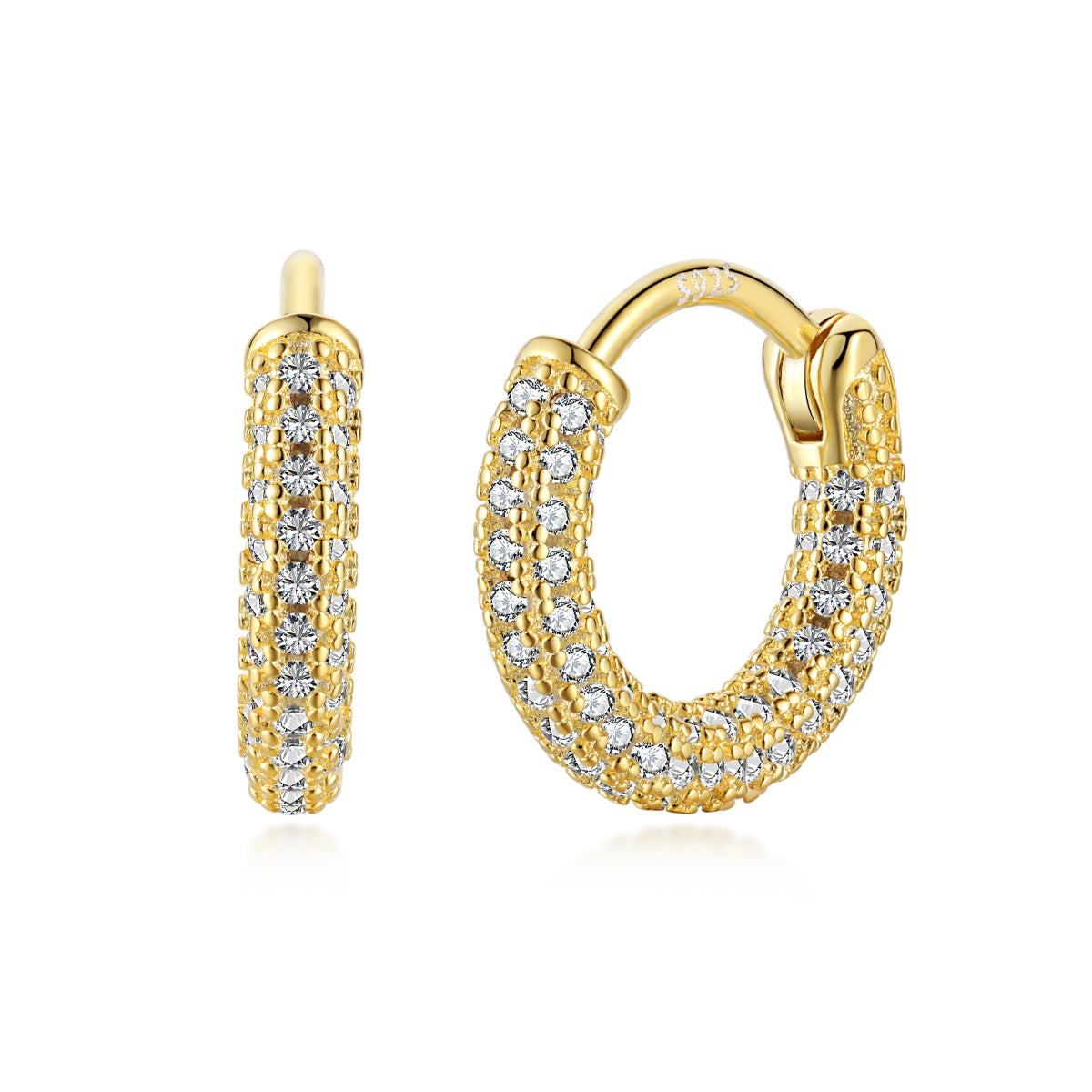 [Charm Aries Jewelry]Delicate Versatile Daily Earrings