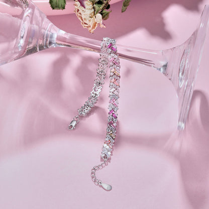 [Charm Aries Jewelry]Dazzling Unique Multi Shape Daily Bracelet