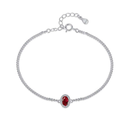 [Charm Aries Jewelry]Exquisite Oval Shape Bracelet