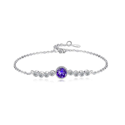 [Charm Aries Jewelry]Luxurious Heart Of The Ocean Bracelet
