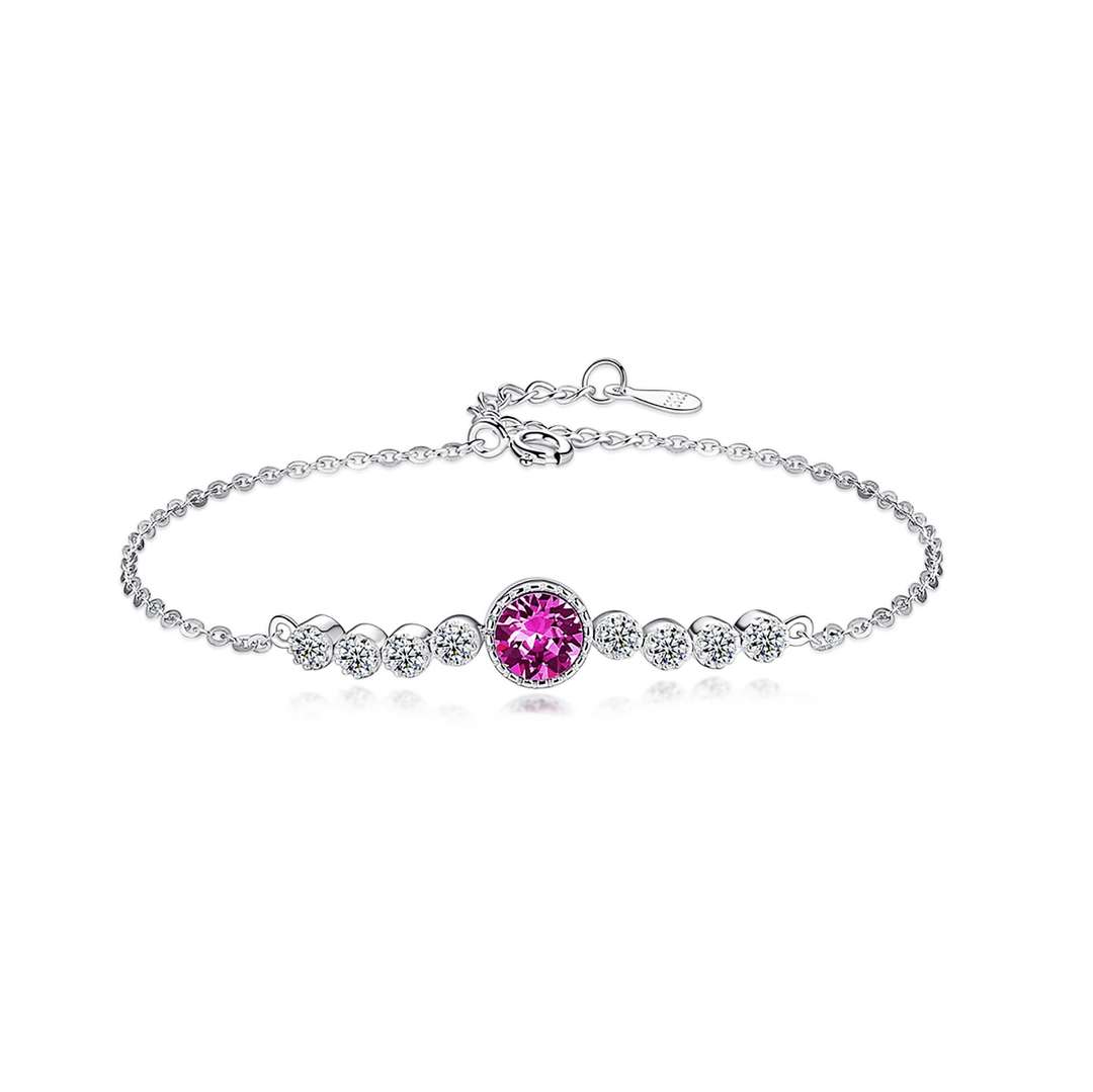 [Charm Aries Jewelry]Luxurious Heart Of The Ocean Bracelet