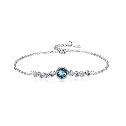 [Charm Aries Jewelry]Luxurious Heart Of The Ocean Bracelet