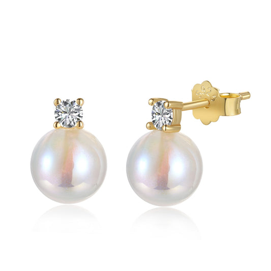 [Charm Aries Jewelry]Symphony Mermaid Pearl Earrings