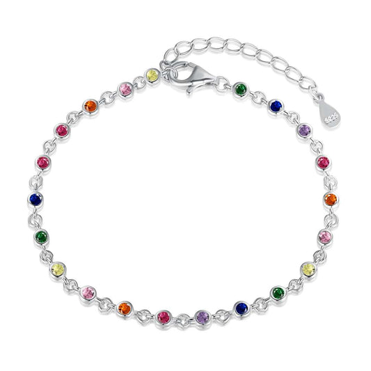 [Charm Aries Jewelry]Colorful Bead Array Bracelet