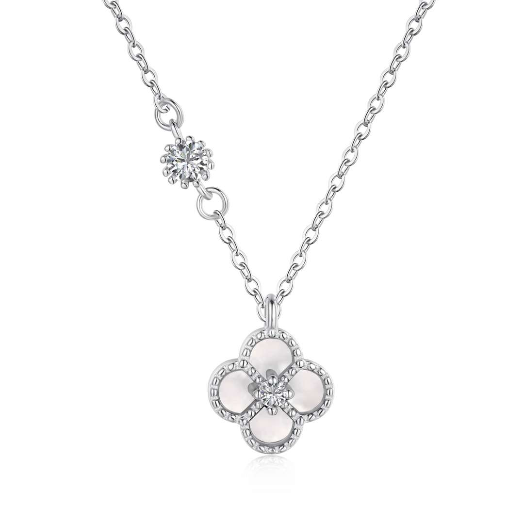 [Charm Aries Jewelry]Delicate Flower Shape Necklace