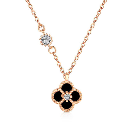 [Charm Aries Jewelry]Delicate Flower Shape Necklace