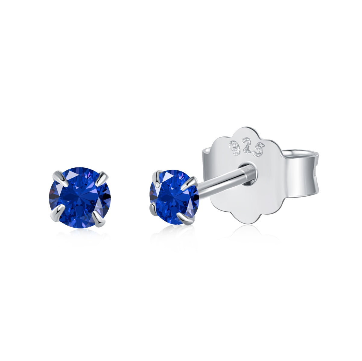 [Charm Aries Jewelry]Delicate Solitaire Earrings