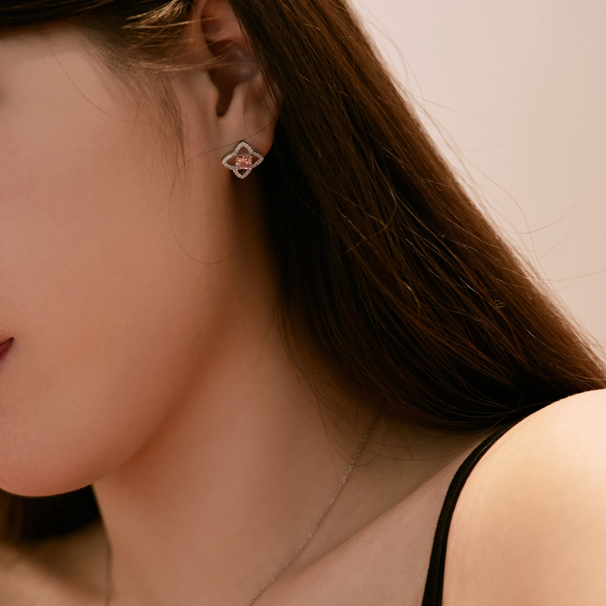 [Charm Aries Jewelry]Elegant Star Shape Princess Cut Daily Earrings