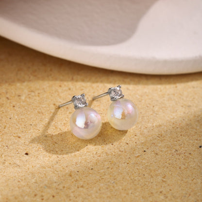 [Charm Aries Jewelry]Symphony Mermaid Pearl Earrings